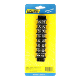 Seachoice Terminal Block, 8-Gang, Brass Clips and Contacts thumbnail-0