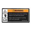 WARNING DECAL