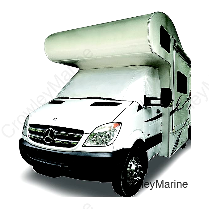 ADCO 2405 Class C Windshield Cover For RV, White