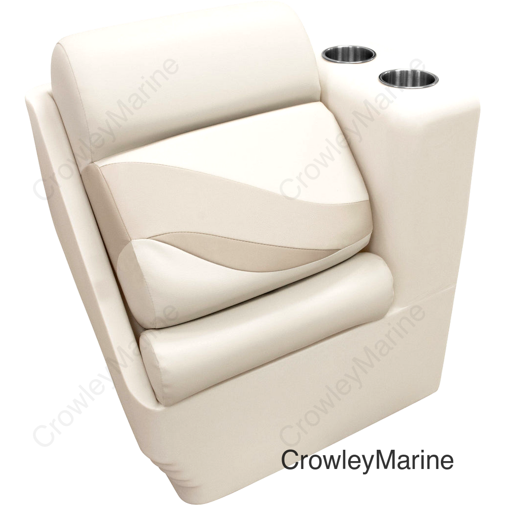 Lean Back Recliner - Right Radius w/ Base (BM13006R-1066)