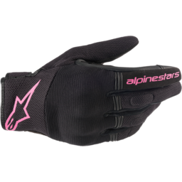 Women's Copper Gloves - Black/Fuchsia - Large thumbnail-1
