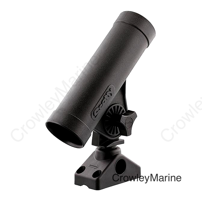 Scotty 250 Rodmaster Rod Holder w/#241 Side/Deck Mount, 12/case