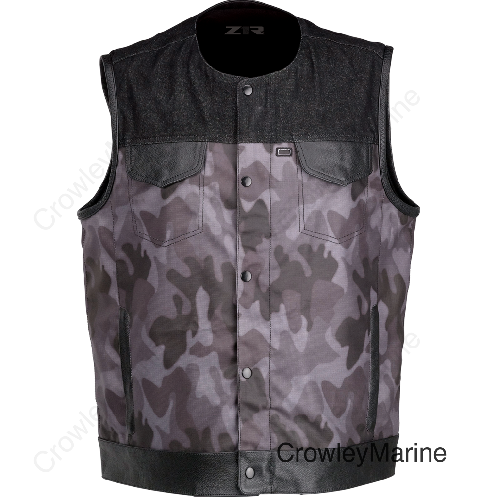 VEST TX NGTFRCAM BK/GY MD