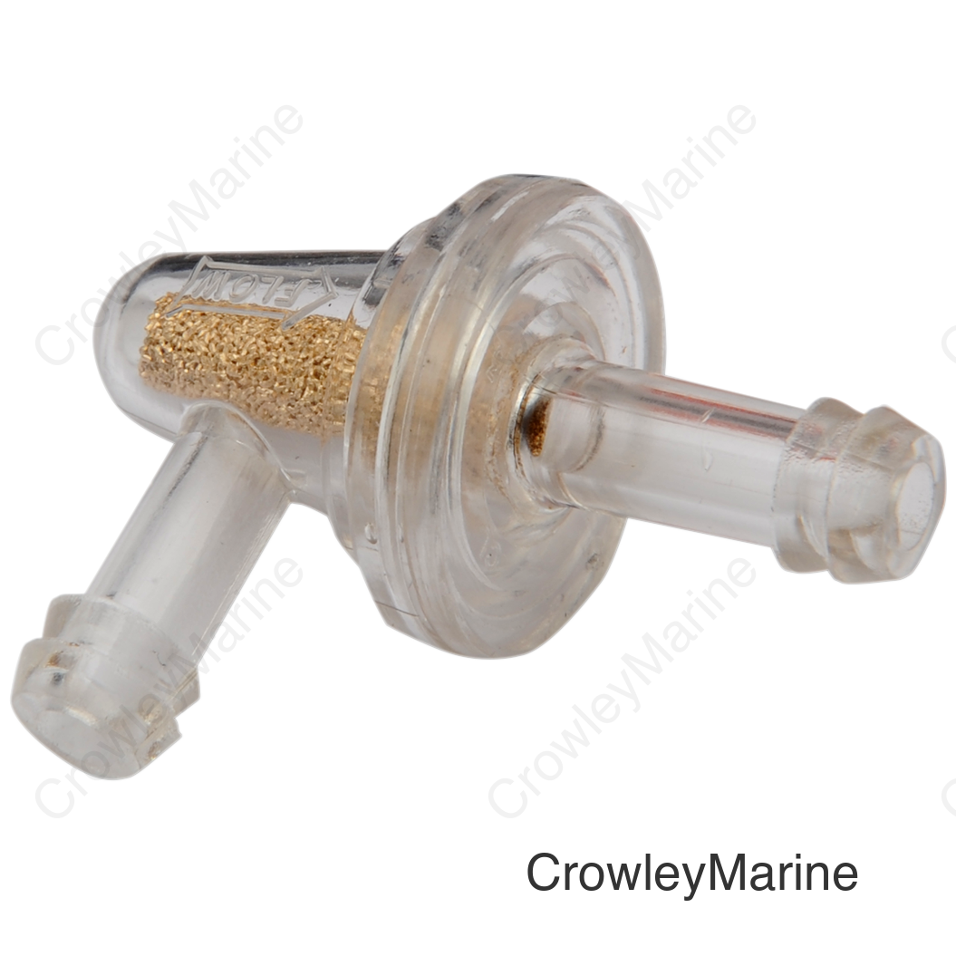 FUEL FILTER 1/4" 90 DEG