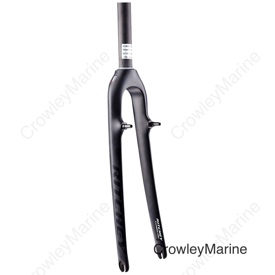 Ritchey WCS Carbon Cross Fork - 1-1/8 45mm Rake Cantilever Brake 2020 Model Matte Carbon