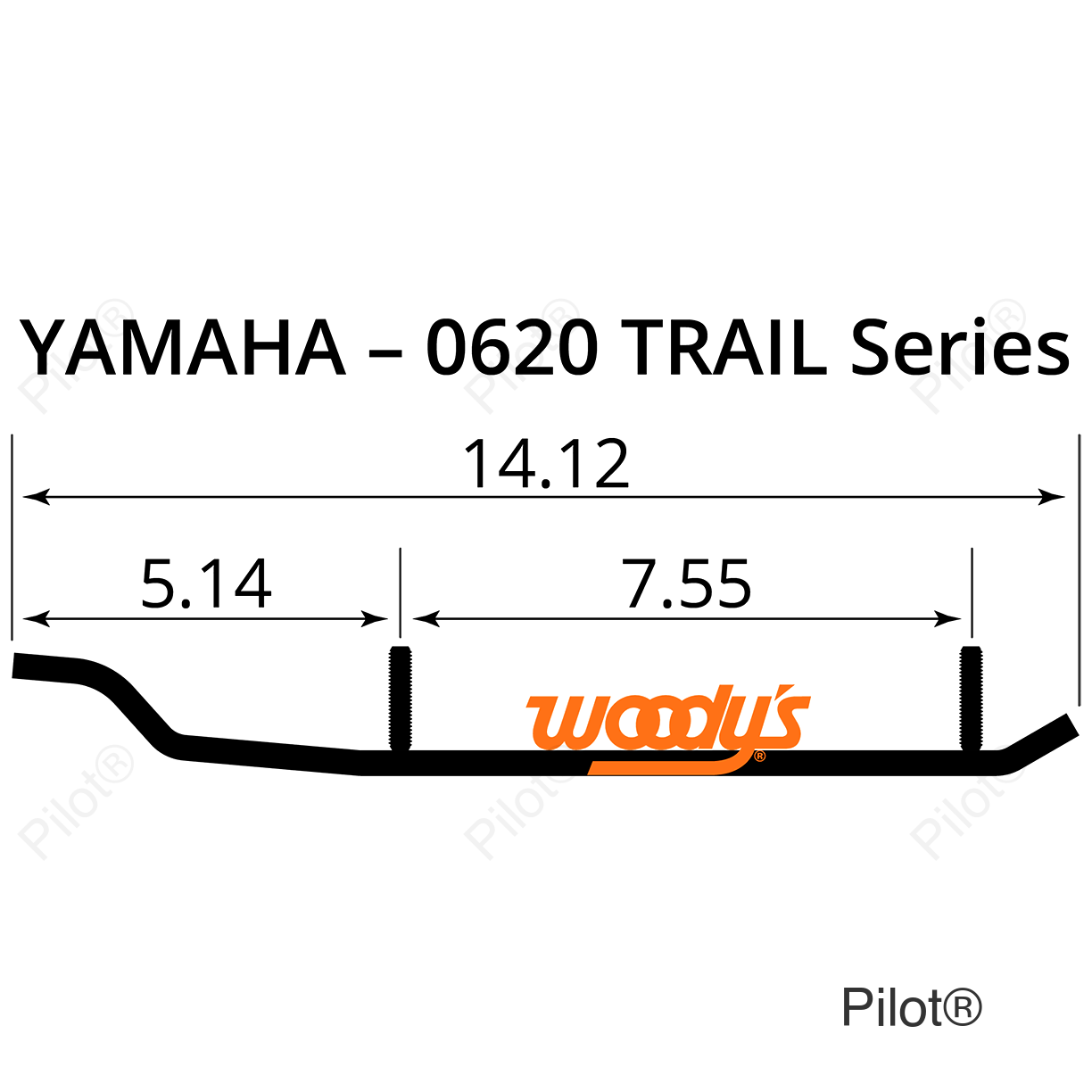 Mini Sled Runner - Standard - Yamaha