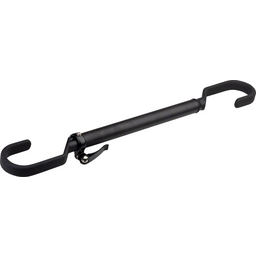 Delta Adjustable Crossbar Top Tube Frame Adapter: Black thumbnail-1