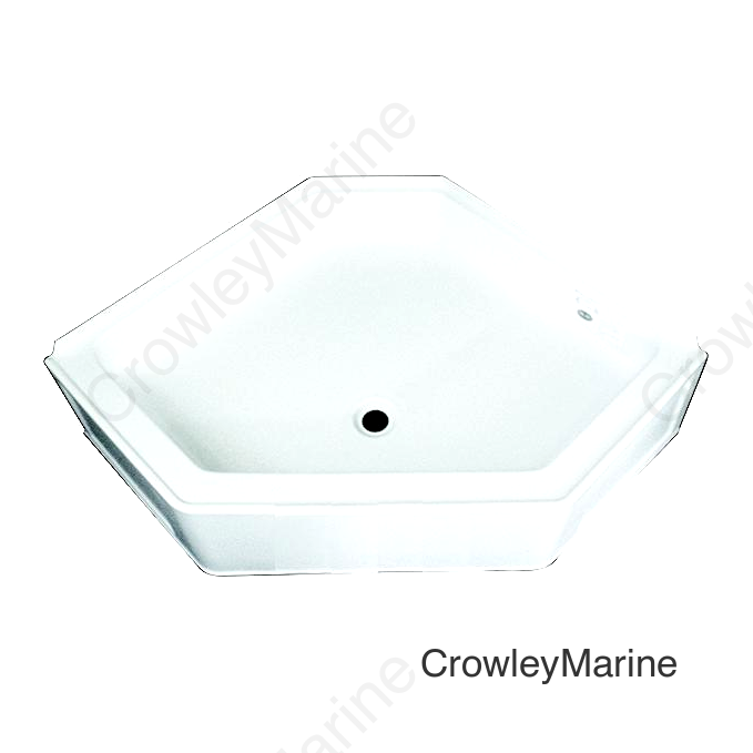 Specialty Recreation Neo Shower Base, 34" x 34", White