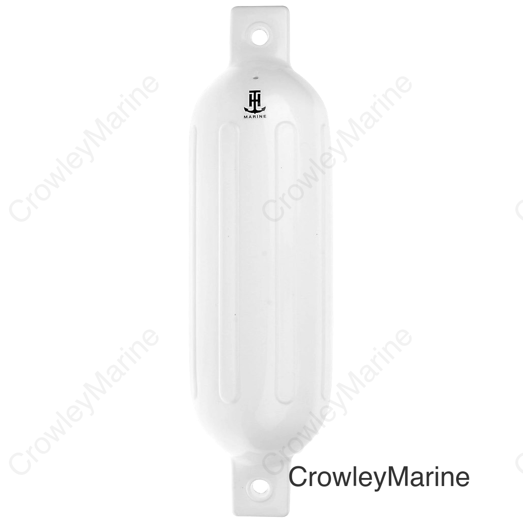 BOAT FENDER 5.5' X 20' WHITE