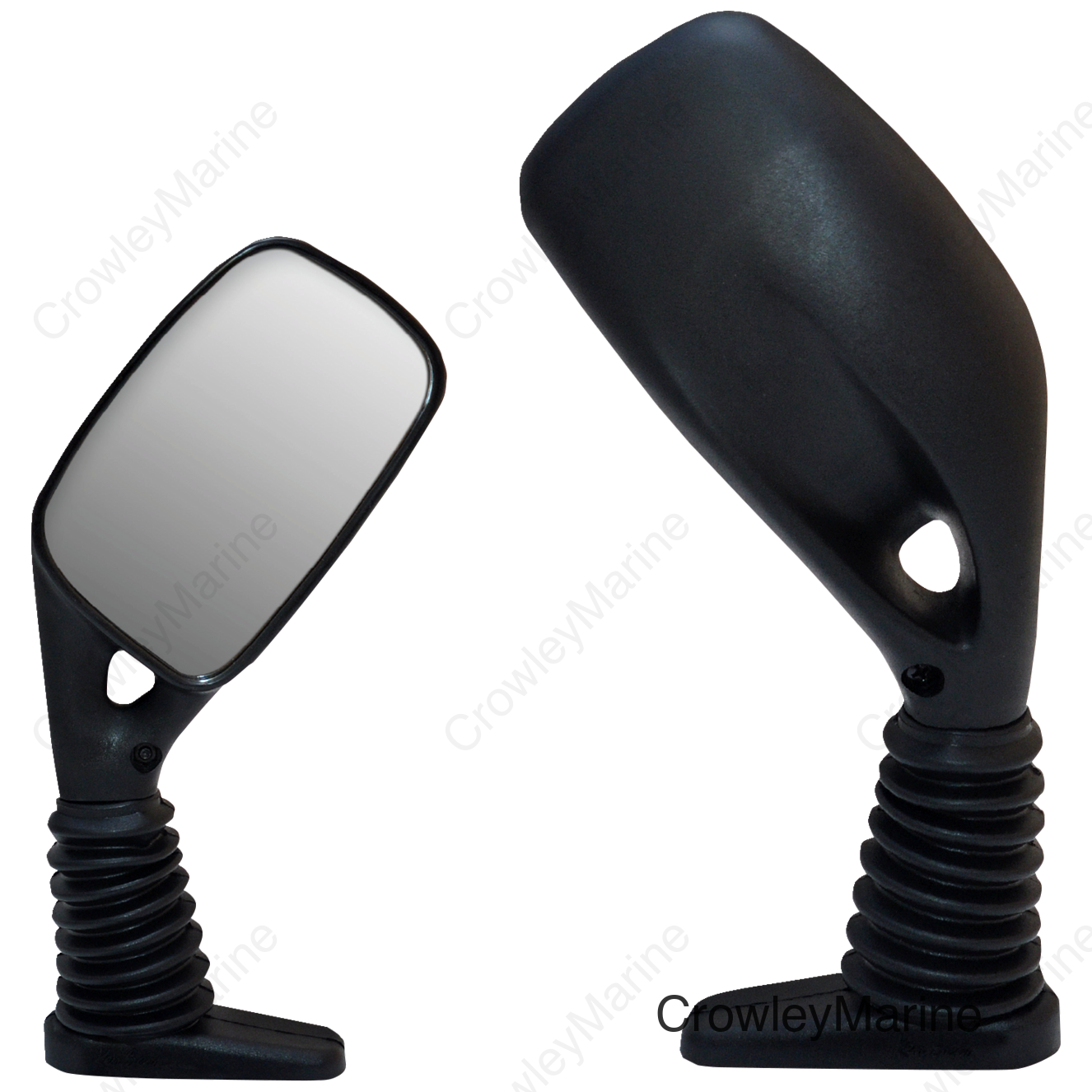MIRROR PU RECT SHK RSTN