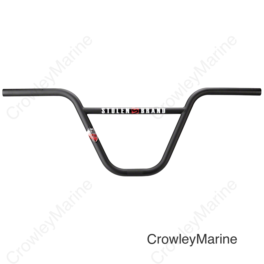 Stolen Roll Bar BMX Handlebar - 10.00 BLACK