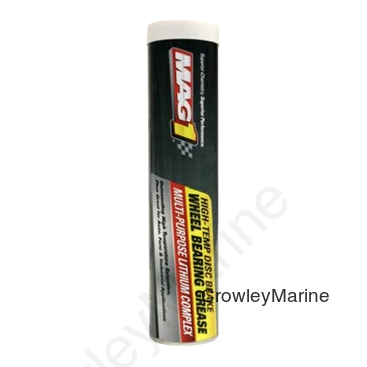 Mag1 Wheel Bearing Grease Hi-Temp, Red 14oz Tube (392300)