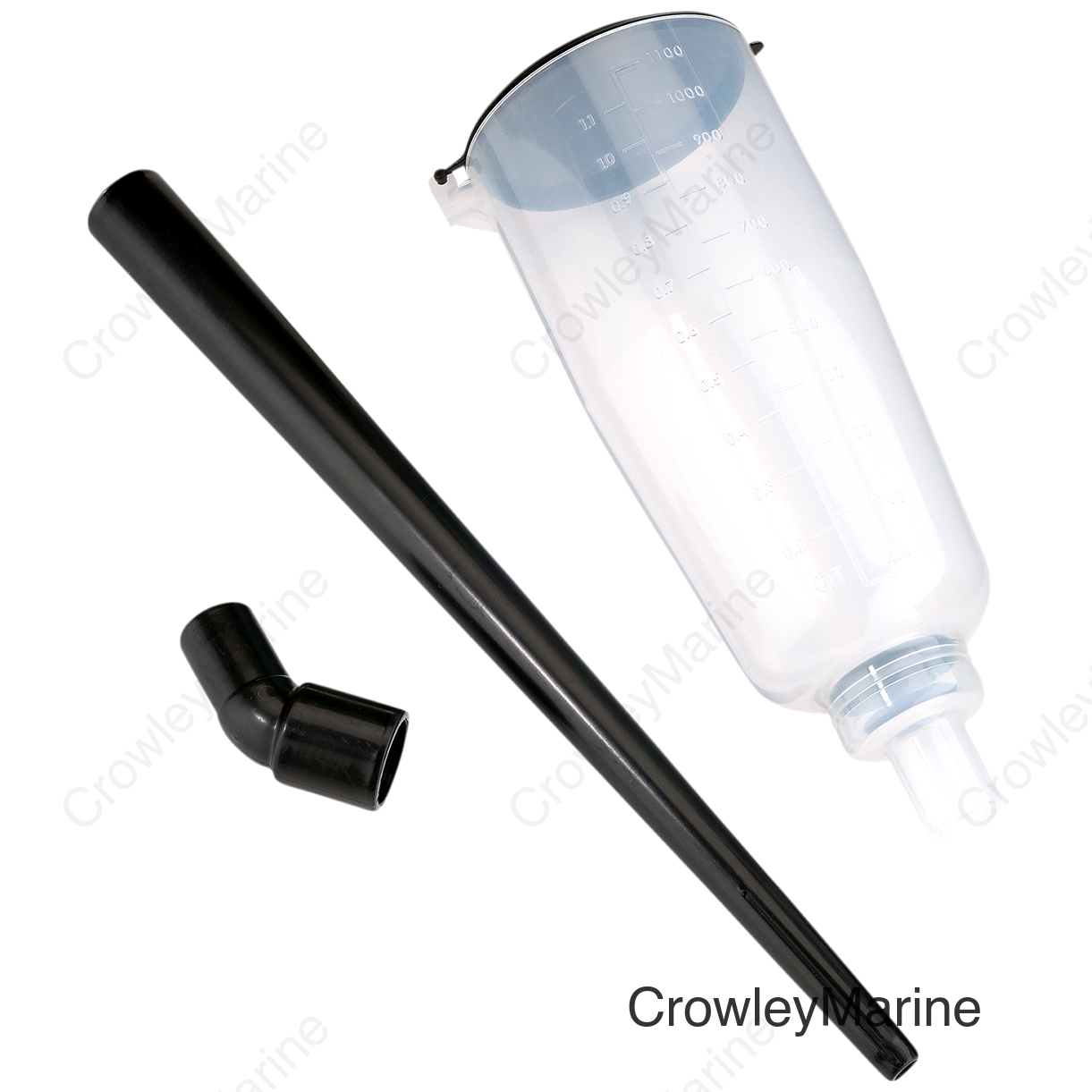 FUNNEL ADJUSTABLE W/LID