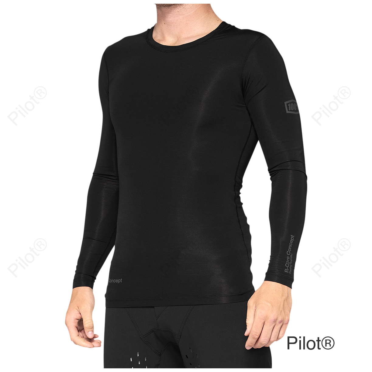 R-Core Concept Long-Sleeve Jersey - Black - XL