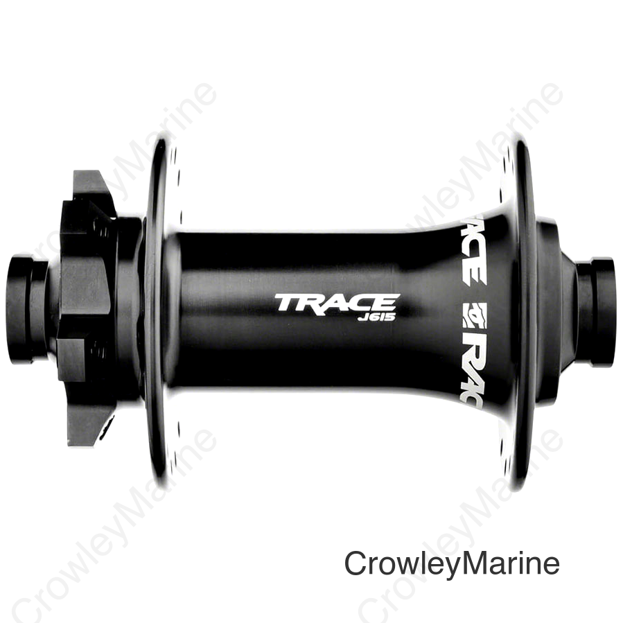 RaceFace Trace J-Bend 615 Front Hub - 15 x 110mm Boost 6-Bolt Black