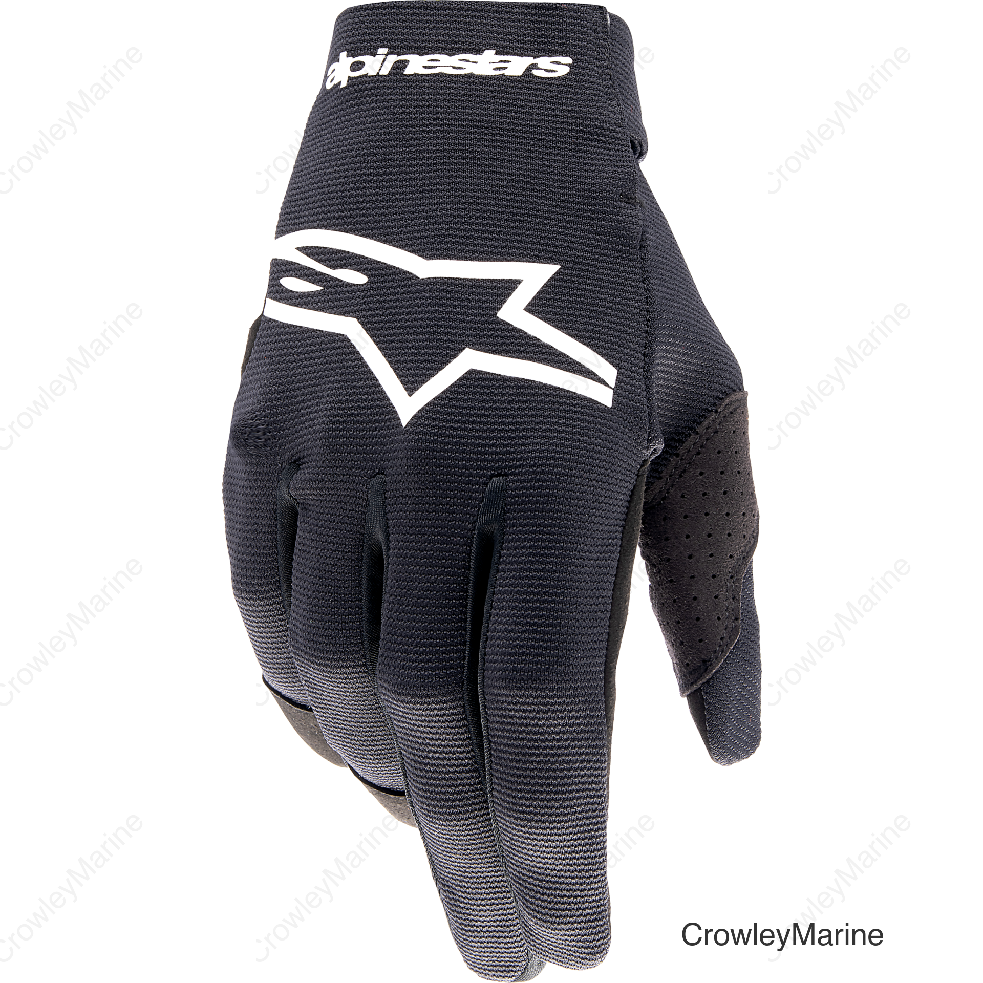 RADAR GLOVES BLACK/WHITE XL