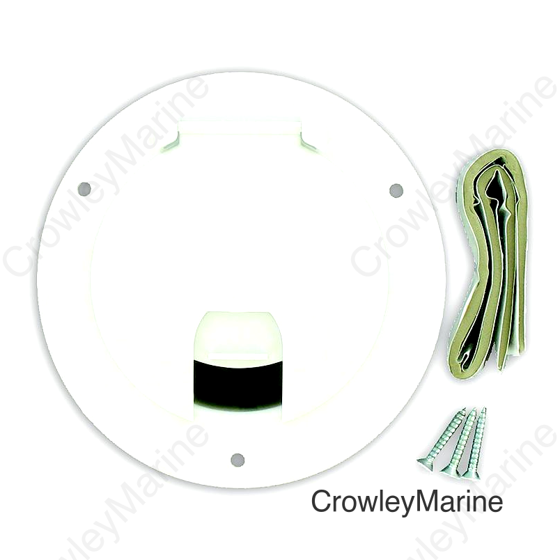 Valterra Cable Hatch, Large Round, White
