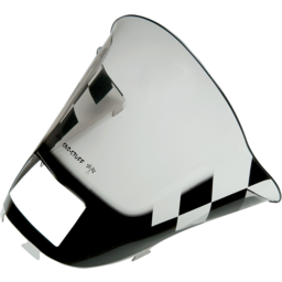 Windshield - Black/Smoke Checkered - Ski Doo