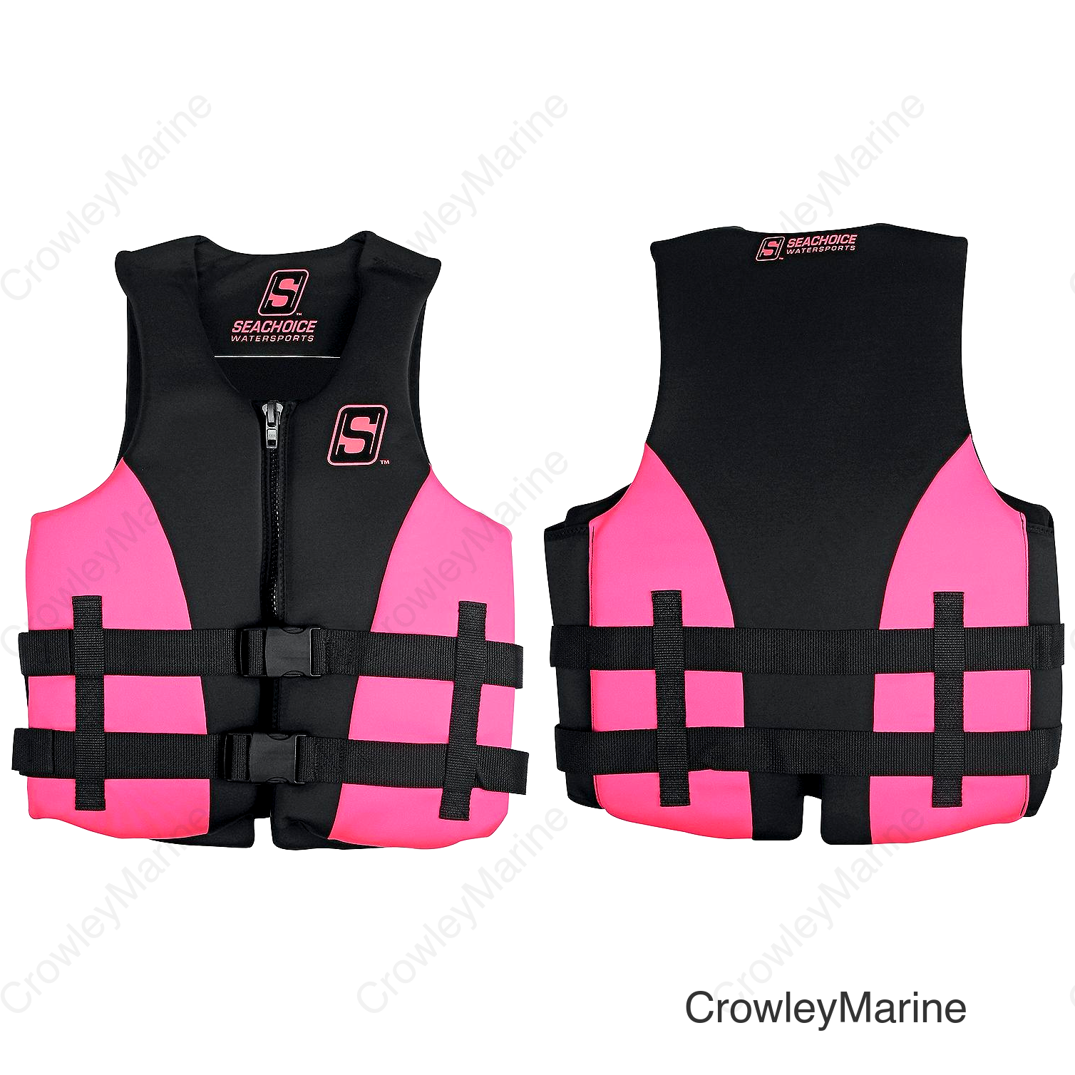 Seachoice Evoprene Multi-Sport Life Jacket - 3XL - Pink/Black, Fits Chest 50-56 in, USCG Level 70