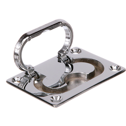 Seachoice Flush Mount Lifting Handle, Chrome-Plated Brass, 3 In. X 2-1/8 In. thumbnail-5