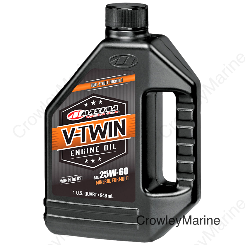 V-Twin Oil - 25W-60 - 1 U.S. quart