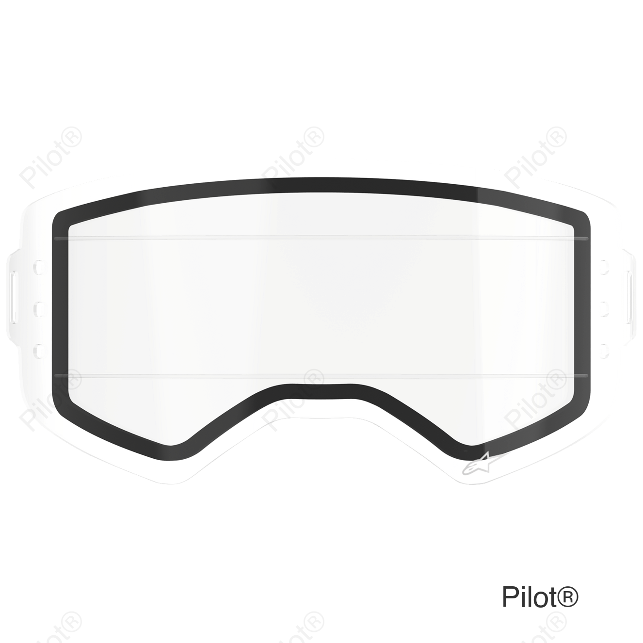 Supertech Lens - Roll-Off - Dual - Clear