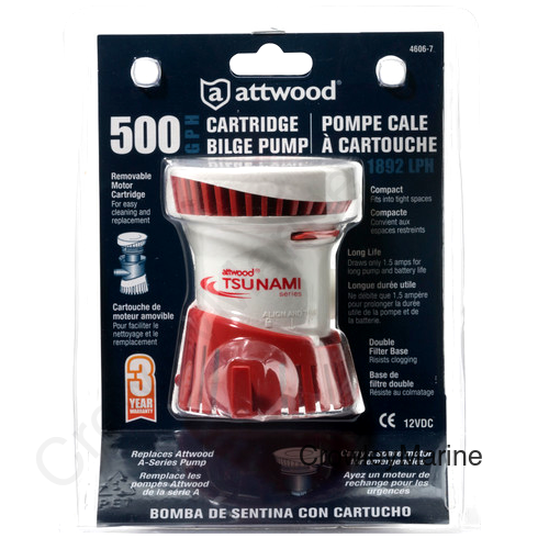 500 CARTRIDGE BILGE PUMP  (4606-7)