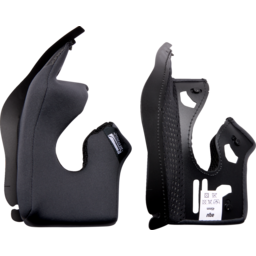 K3 Cheek Pads - Gray/Black - 35 mm