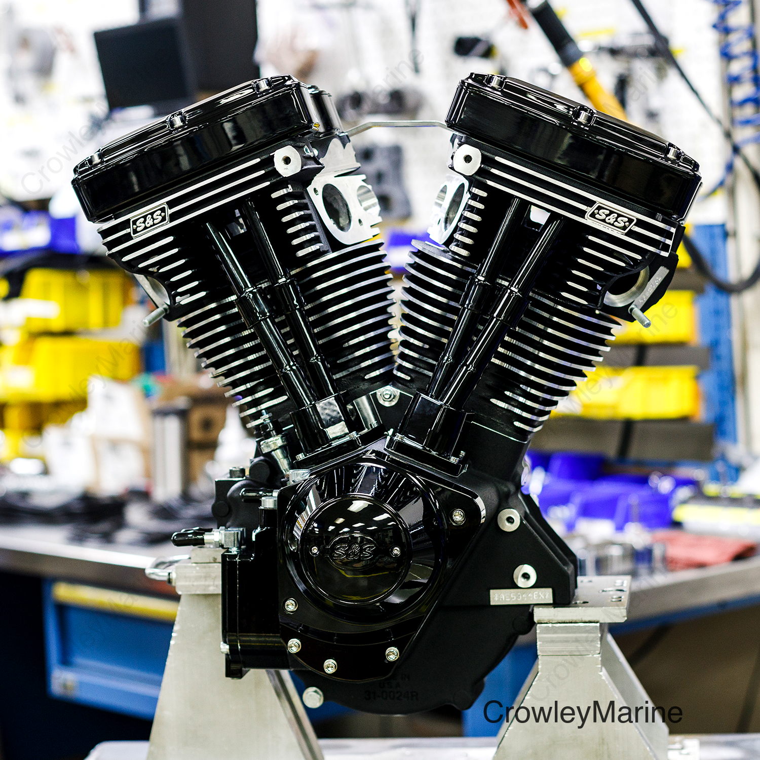 V124 Series Black Edition Long Block Engine without Induction/Ignition