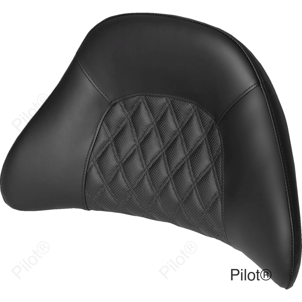 Tour-Pak® Backrest Pad - Lattice Stitched - Black