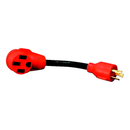 Valterra Dogbone Style Mighty Cord 12" Adaptor Cord for RV Generator thumbnail-1