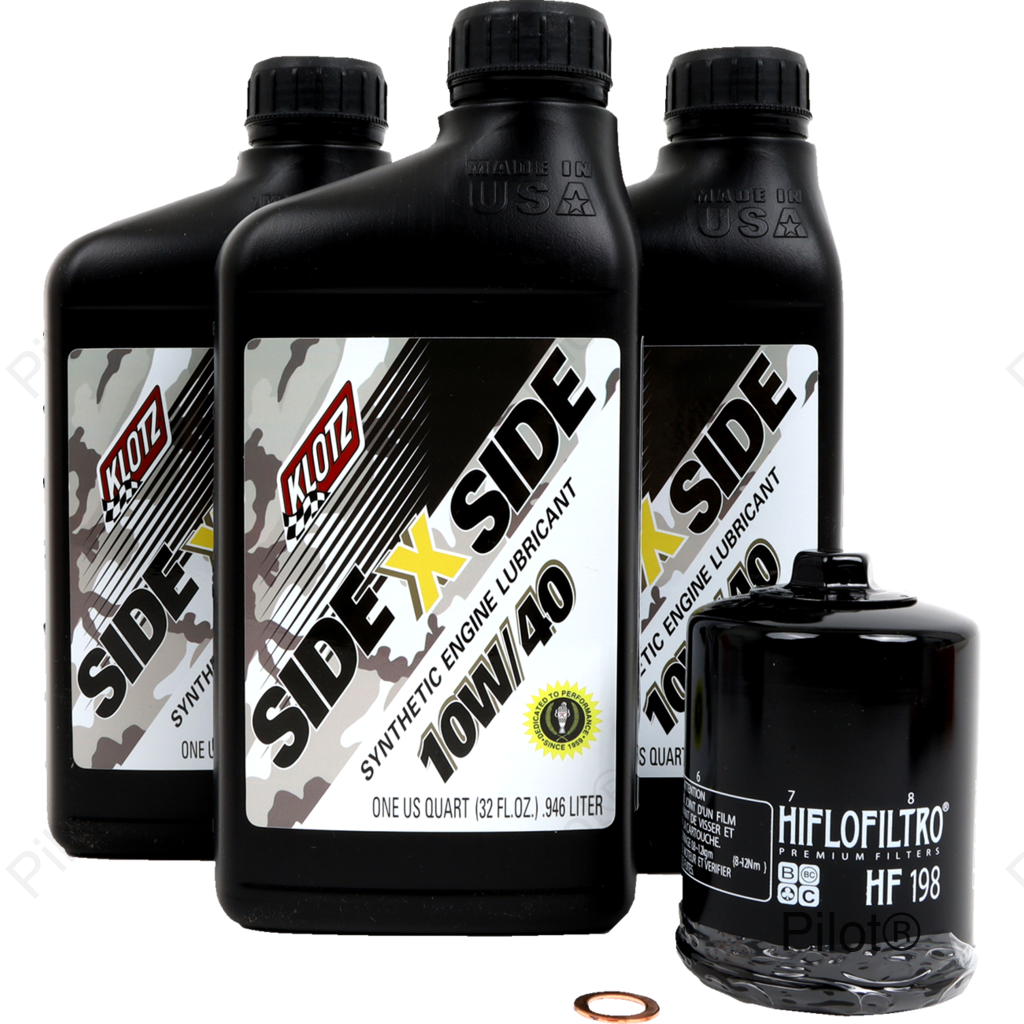 Oil Change Kit - Polaris - 10W/40