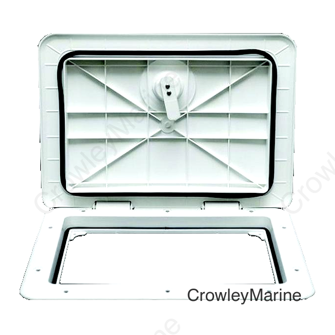 T-H Marine HAT13172DP Sure-Seal™ Non-Locking Access Hatch 12-3/4" x 17-3/4", Polar White