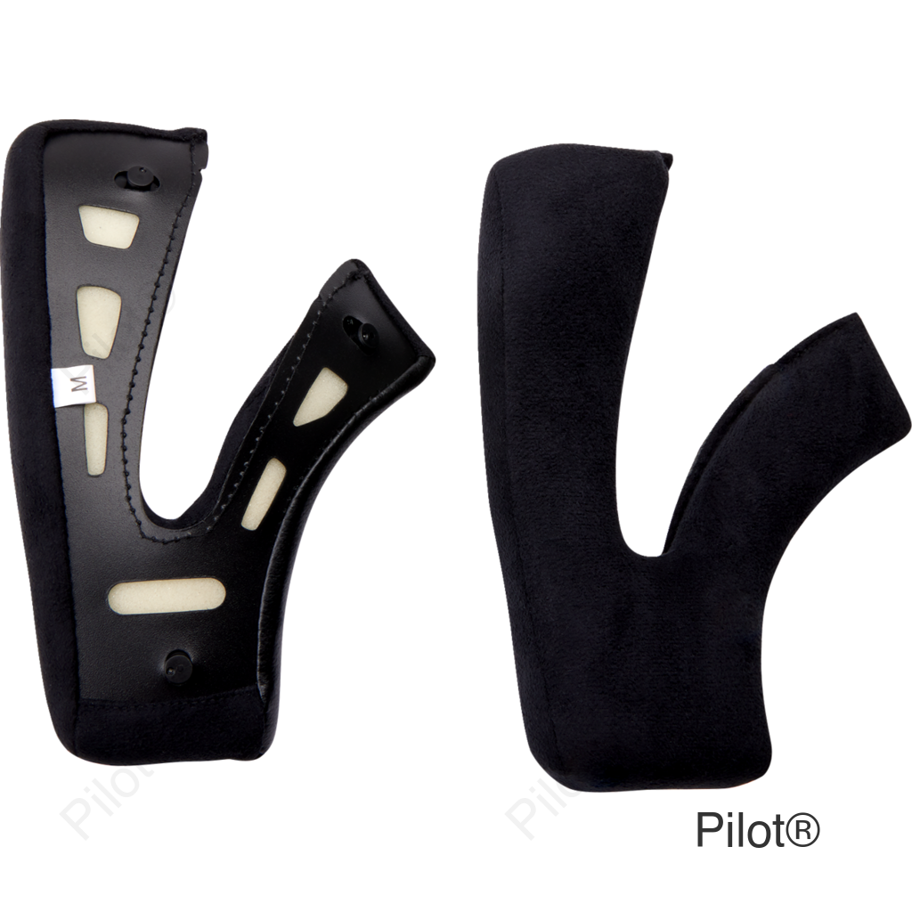 X101 Cheek Pads - Black - Medium