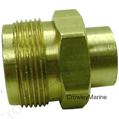 1"-20 MALE X 1/4" FNPT W/ O-RING ASSY PKG (RV0000443)
