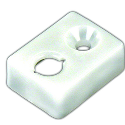 TYPE E - END STOP  WHITE