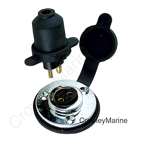Chrome Plated Brass Watertight Deck Connection