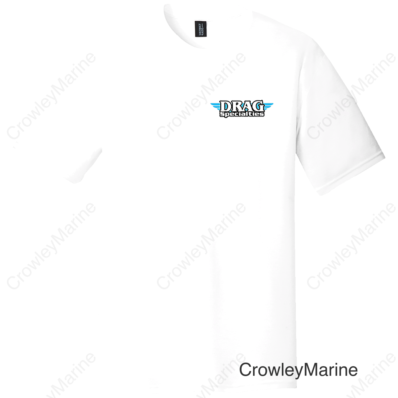 T-SHIRT DRAG WHT L