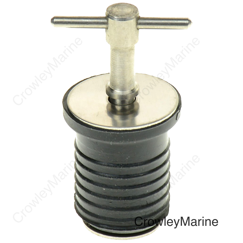 TWIST DRAIN PLUG 1' SS