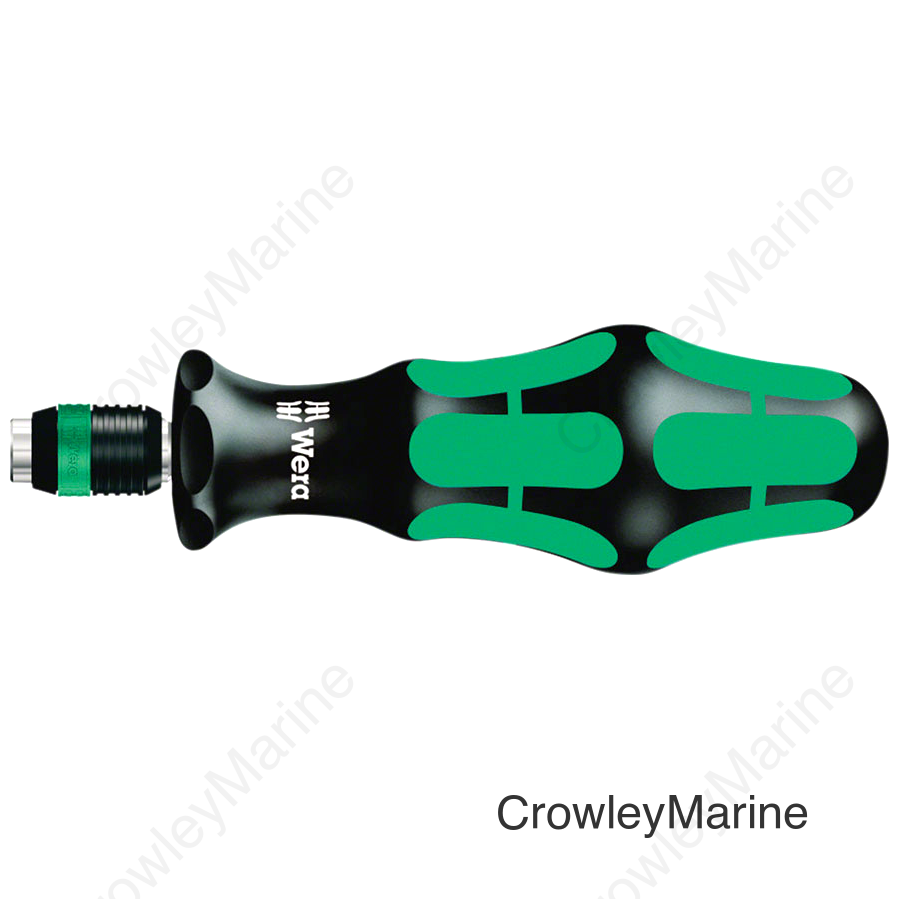 Wera 816 Bitholding Screwdriver with Rapidaptor Quick-Release Chuck - 1/4