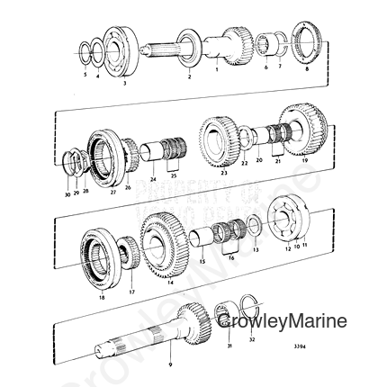 LOCK WASHER Volvo Penta (V2) (382779)