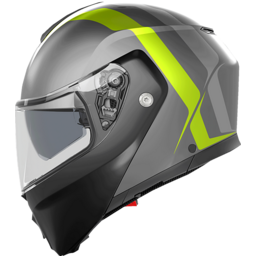 Streetmodular Helmet - Resia - Matte Gray/Black/Yellow Fluo - Medium thumbnail-2