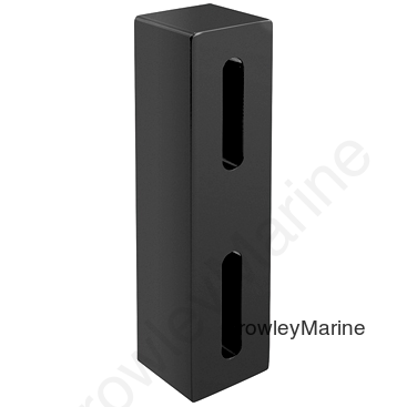 2" Universal Jack Plate Spacer, Black