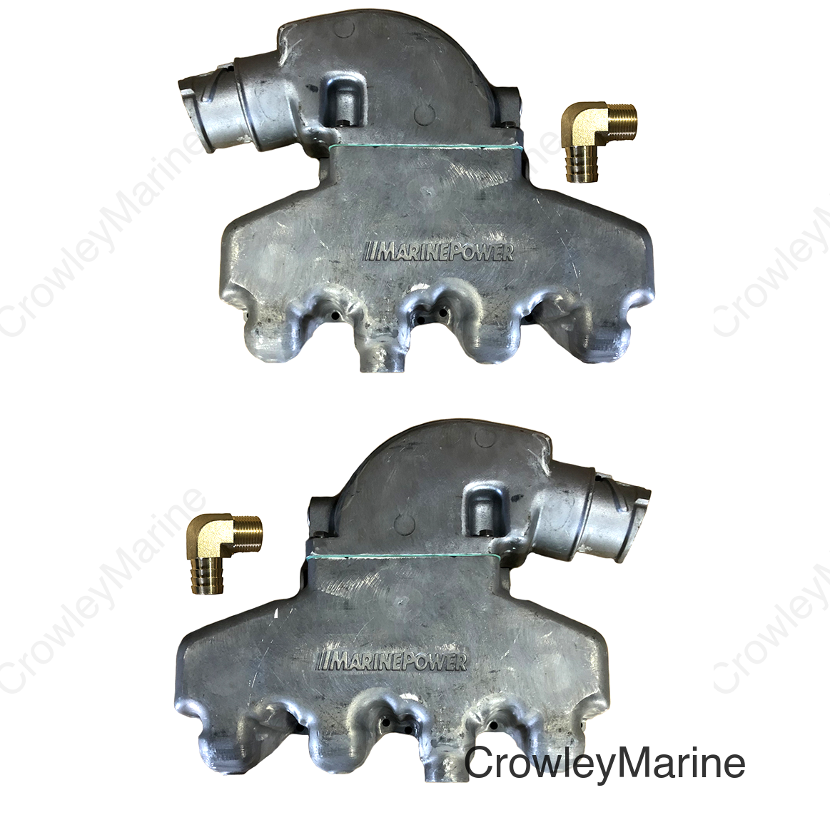 Manifold & Riser Kit, Exhaust AL 6.0L - 6.2L MP2K 