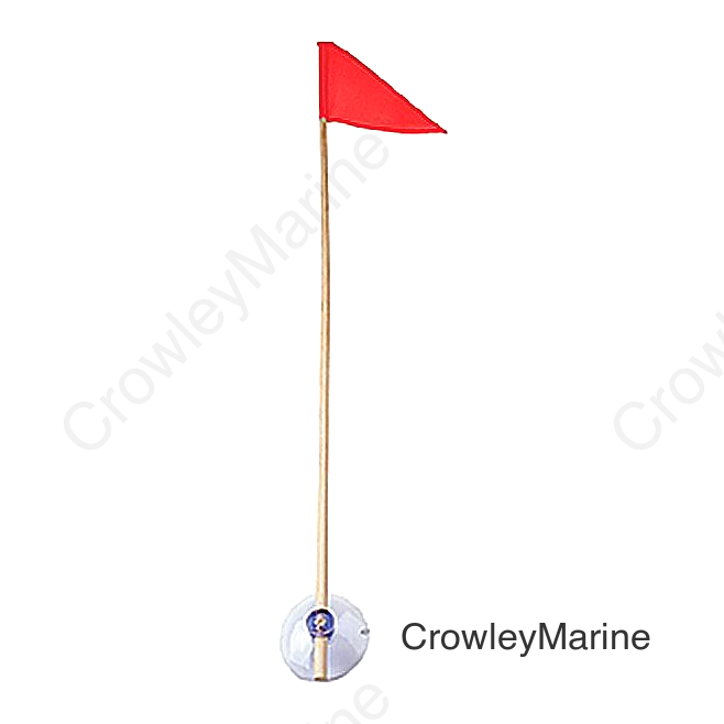 Seachoice New Jersey Ski Flag w/Suction Cup