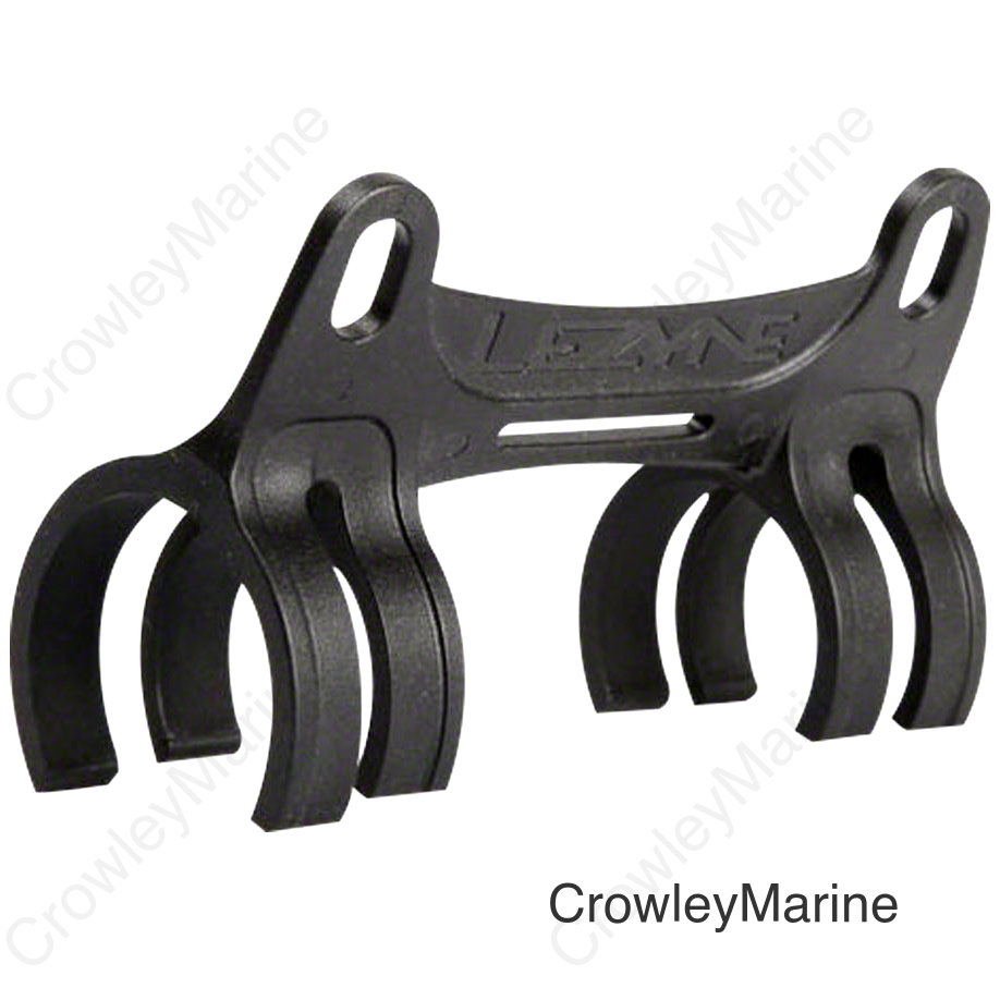 Lezyne Composite Matrix Bracket Mount with Velcro Straps for All HV Pumps Black