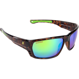 Seachoice 98801 "Reef Rider" Polarized Sunglasses, Frame: Tortoise , Lens: Green Mirror thumbnail-1