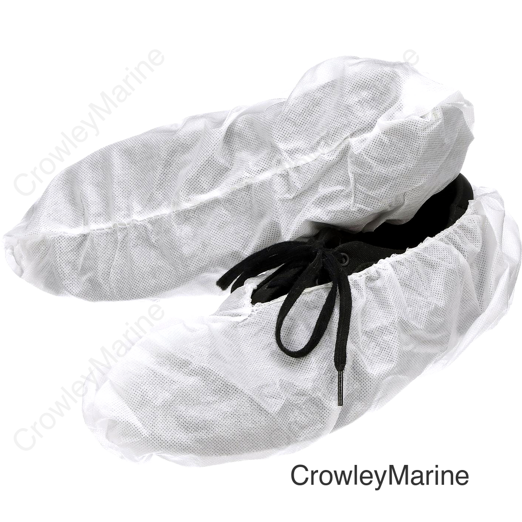 Seachoice Anti-Slip Shoe Covers, Box of 50, Disposable, One Size Fits Most