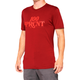 Searles Tech T-Shirt - Brick - Small thumbnail-0