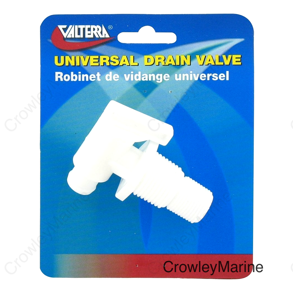 UNIVERSAL DRAIN VALVE, THREADE